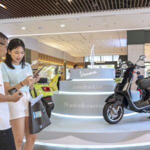 Piaggio rayakan hari jadi Vespa ke-79 di Bintaro Xchange Mall