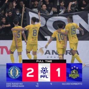 Pangsuma FC Taklukkan Bintang Timur Surabaya Lewat Pertarungan Sengit