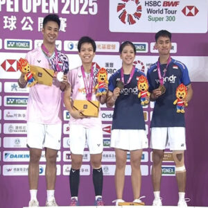 Jafar/Felisha Sabet Gelar Ganda Campuran usai Menangi All Indonesian Final!
