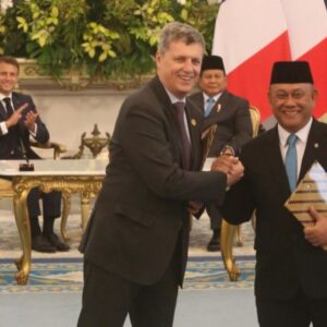 Kunjungan Macron ke Indonesia, Danone Perkuat Kerja Sama dengan BGN
