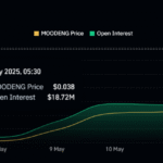 Meme Coin Solana MOODENG Reli 700% dalam Seminggu, Incar All-Time High Baru