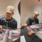 Mantap! Momen Bersejarah Jeka Saragih Tanda Tangan Poster UFC 316