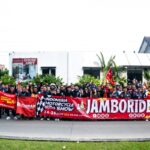 Sekitar 250 pengendara berpartisipasi dalam IMOS Jamboride